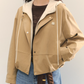 Retro Casual Khaki Jacket / Long-Sleeve Top ASG0052