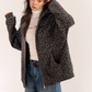 Leopard Print Knit Cardigan ASG0057