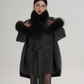 Fur Collar Cape Coat SRS0400