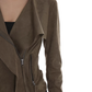 Suede Slim Short Jacket IMX0002
