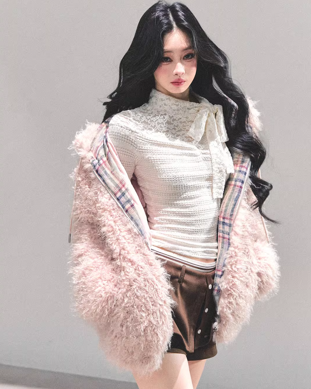 Fluffy Fur Blouson LAS0050