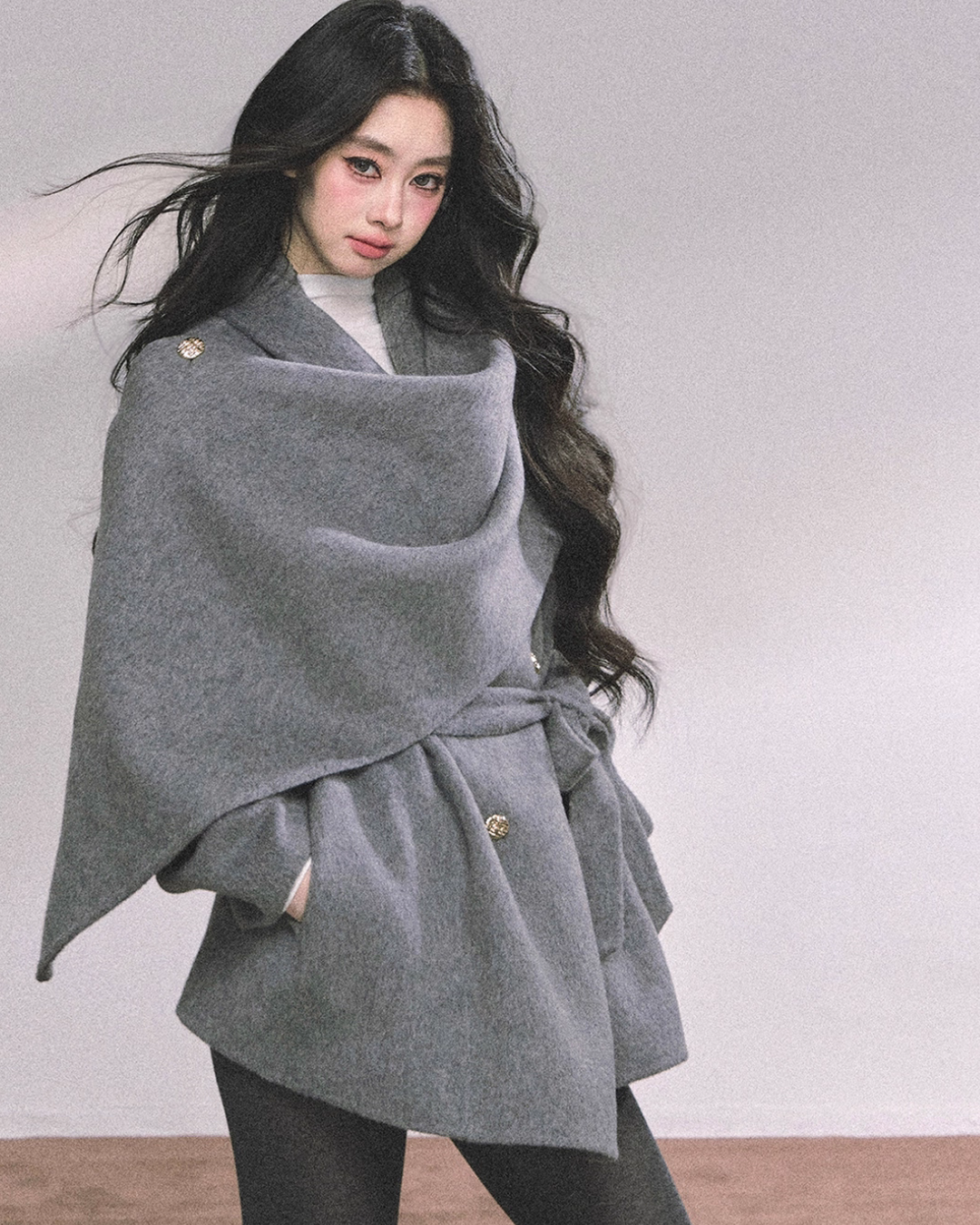 Cape Wool Short Coat LAS0046