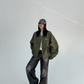 Zip Side Line MA-1 Blouson YLS0823