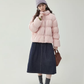 Stand Collar Fluffy Down Jacket AMU0043