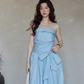 West Ribbon Cotton Dress SMS0003