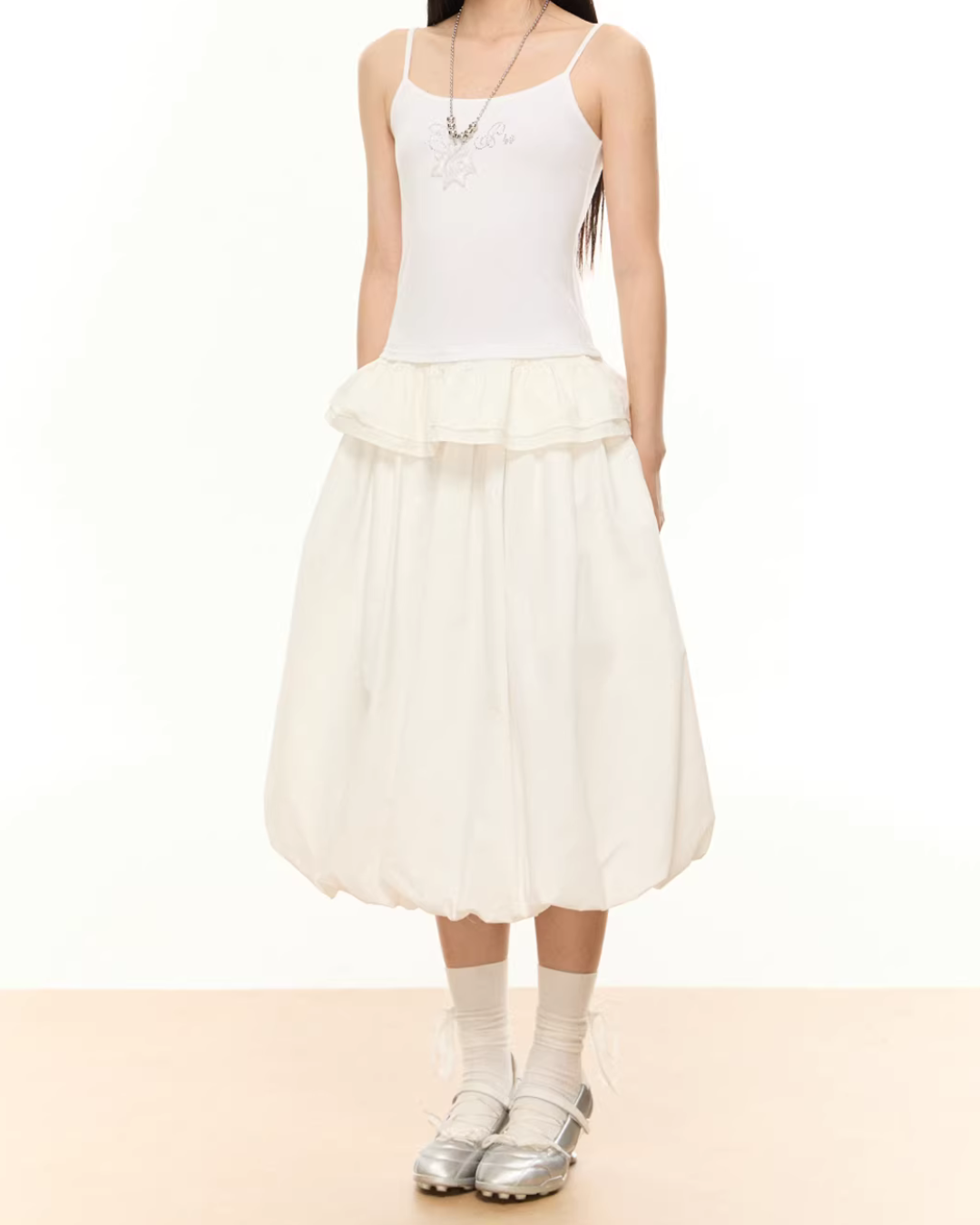 Half-Length Balloon Skirt EZK0097