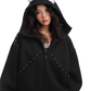 Ear Design Studded Hoodie BGS0022