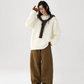 Curved Loose Wide Pants ACS0323