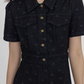 Floral Denim Shirt Dress VAS0088