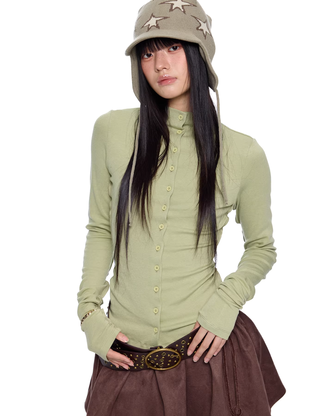 Slim-Fit Layer Top EZK0092