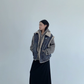 Vintage Denim Sherpa Vest YLS0998