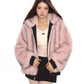Reversible Pink Fur Jacket BGS0004
