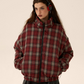 Plaid Down Jacket EZK0030