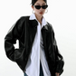 Classic Leather Jacket ICM0017