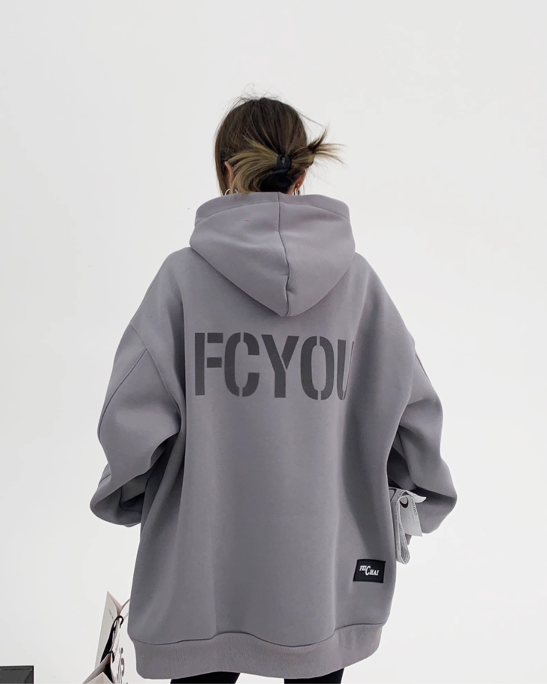 Big Silhouette Logo Hoodie YLS0386