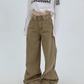 Vintage Straight Wide Pants YLS0972