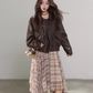 Brown High-End Leather Jacket WDB0014