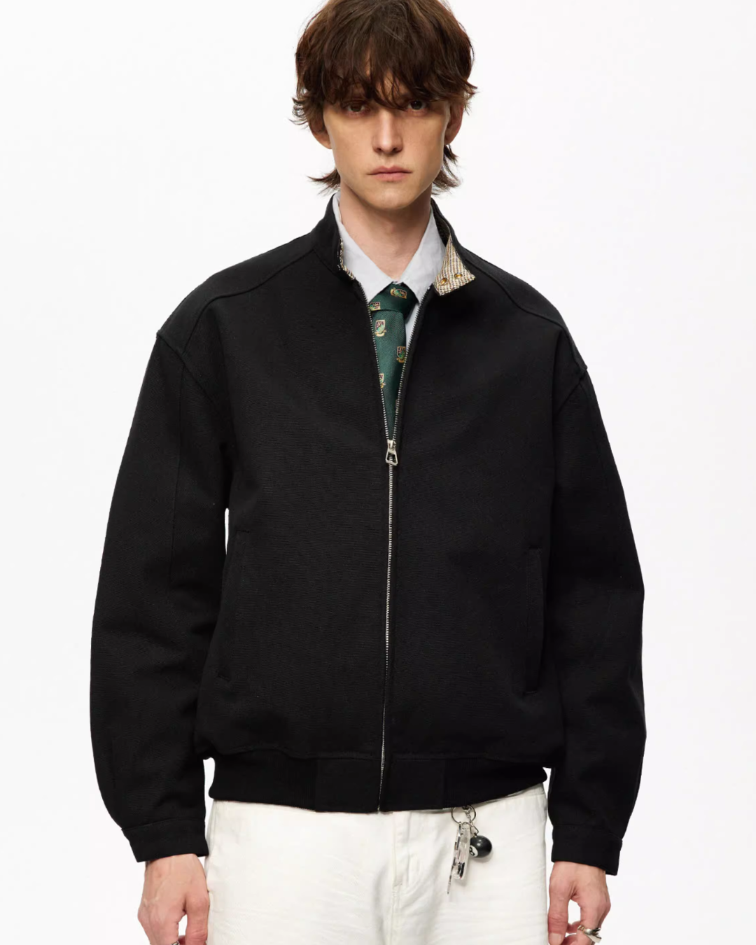 Stand Collar Basic Jacket NDC0009