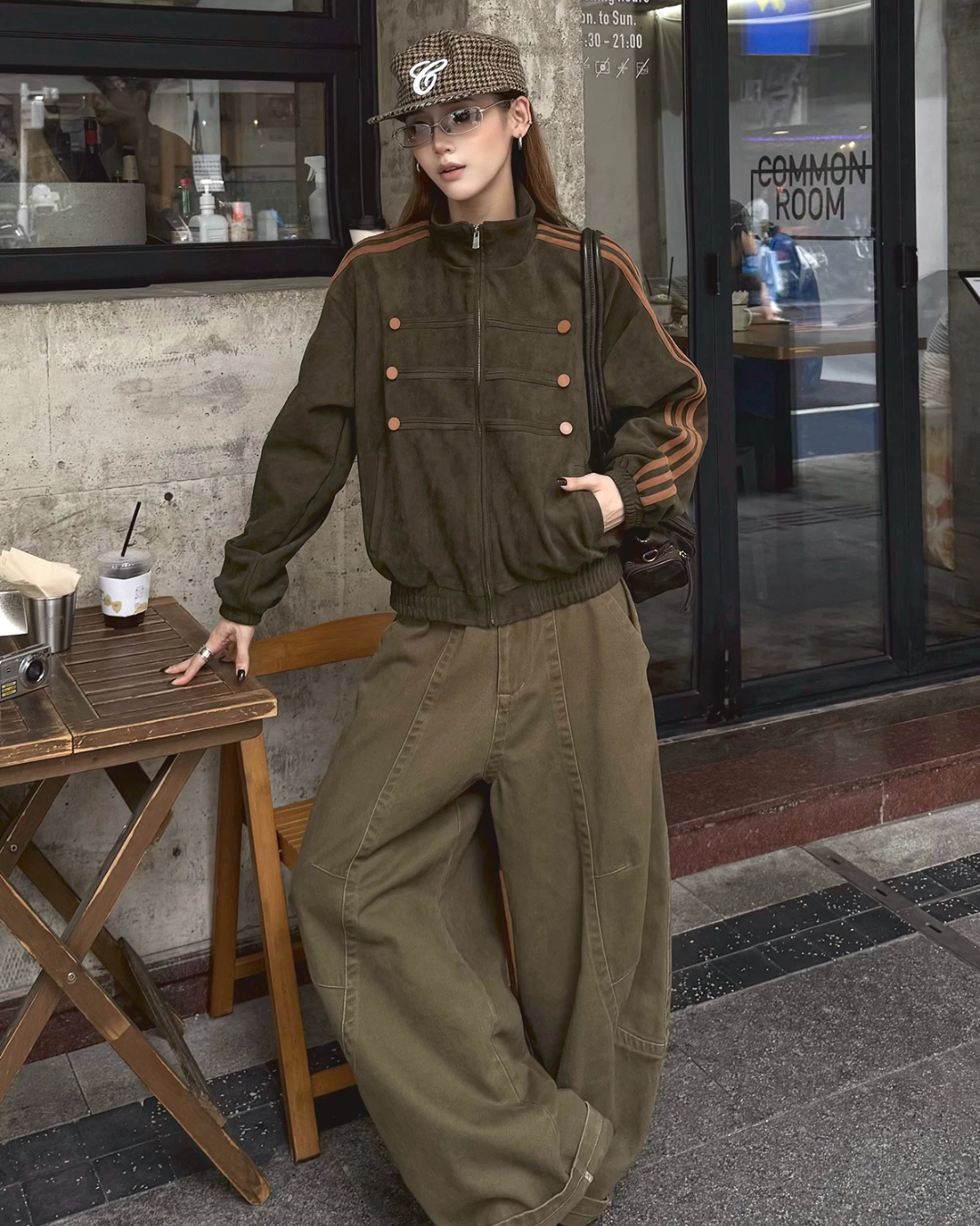 China Button Track Jacket WWP0010
