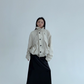 Stand Collar Balloon Sleeve Jacket YLS0921