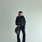 Napoleon-Style Zip-Up Hoodie YLS1071