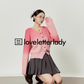 Pink Gradient Knit Cardigan LLA0417