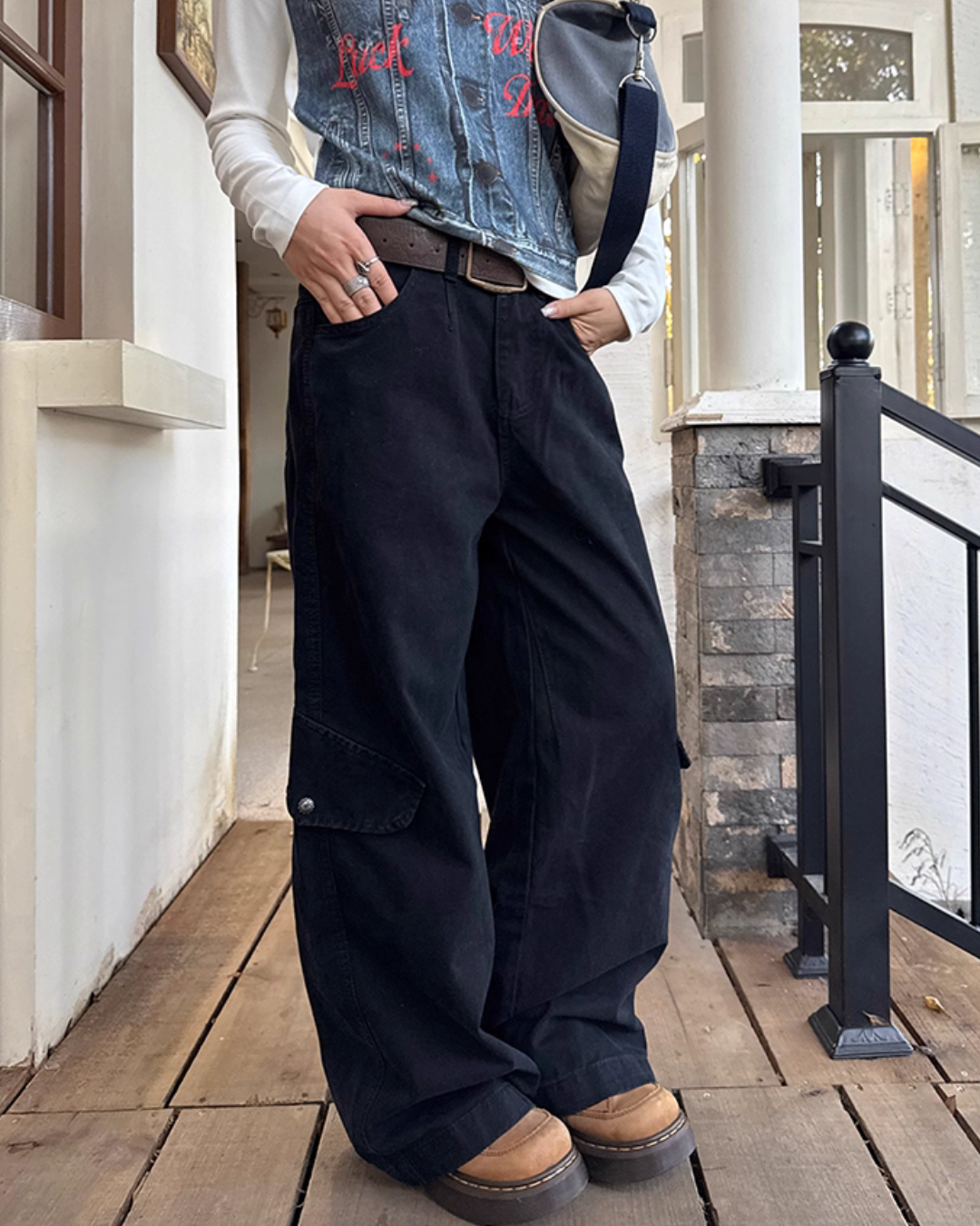 Loose Cargo Pants CYE0083