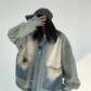 Vintage Washed Denim Jacket YLS0729