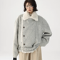 Fur Collar Trench Coat  ACS0346