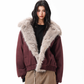 Fur Collar Suede Jacket BWA0002