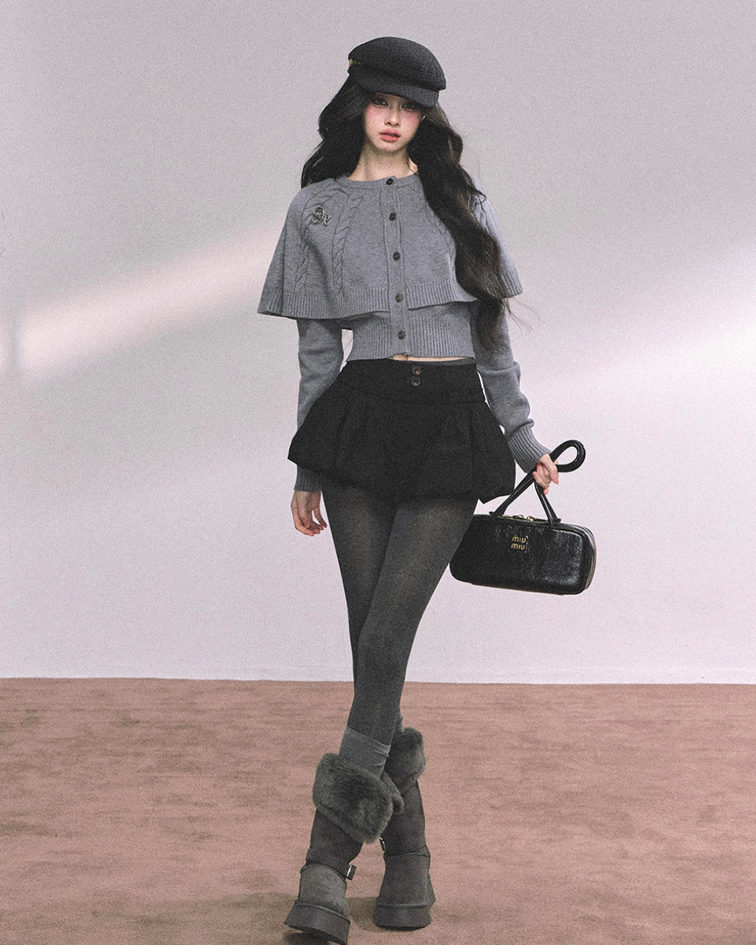 Cape Long Sleeve Knit LAS0047