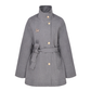 Stand Collar Gold Button Coat ELS0018