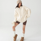 Cable Knit Hoodie ACS0280