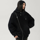 Oversized Sweat Zip Hoodie ACS0378