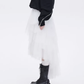 Buckled Irregular Tulle Skirt SHN0006