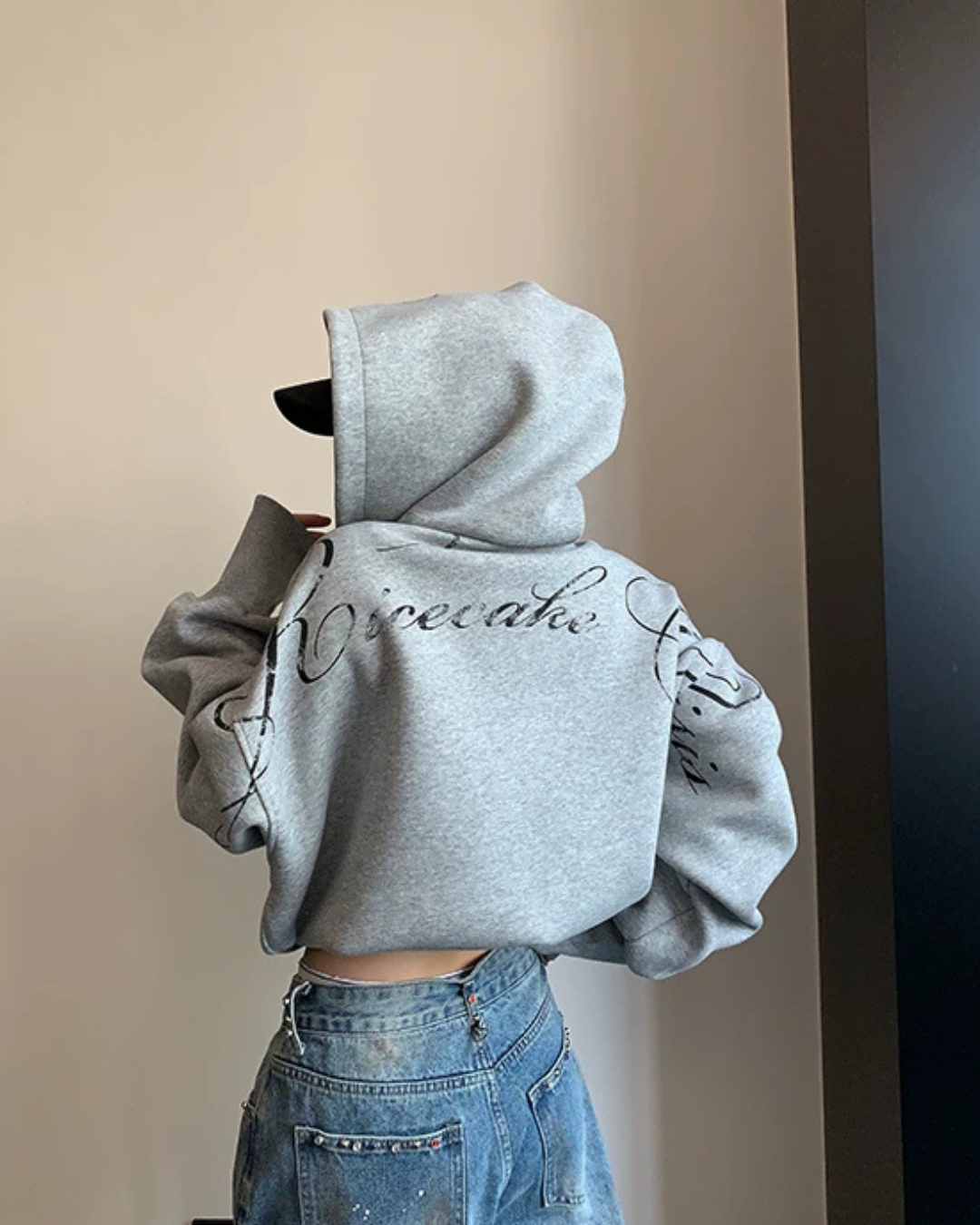 Back Logo Zip Hoodie YLS1036