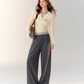 Race Ribbon Loose Slacks Pants ASG0061