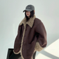 Maillard Fur Mouton Jacket YLS0686