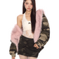 Reversible Pink Fur Jacket BGS0004