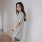 Plaid Half Sleeve Shirt VNS0019