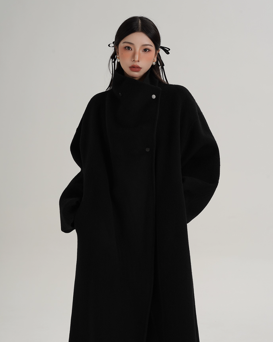 Wool Basic Long Coat SRS0377