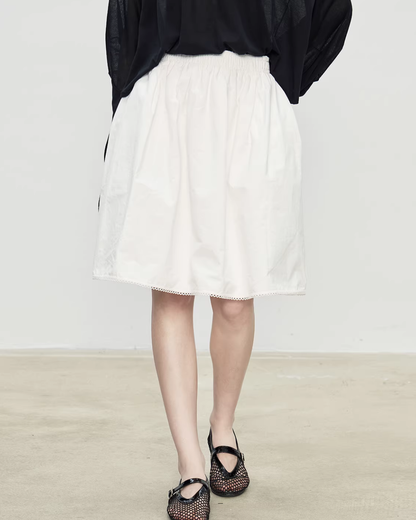Retro Puffy Half Skirt TEO0006