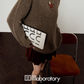 Star Logo Mock Neck Top/Pleated Skirt LLA0568