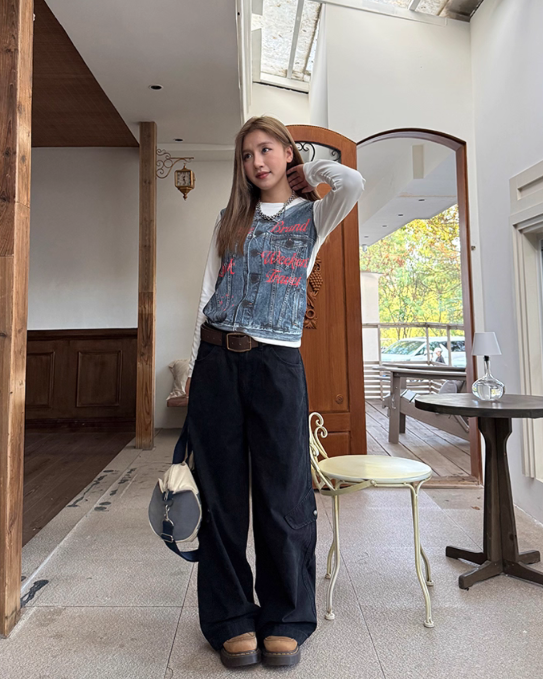 Loose Cargo Pants CYE0083