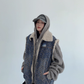 Vintage Denim Sherpa Vest YLS0998