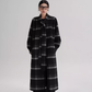 Tie Collar Long Coat SRS0384