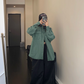 Vintage Loose Long Sleeve Shirt  YLS0771