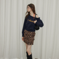 Leopard Frill Mini Skirt RLZ0010