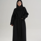 Stand Collar Paid Long Coat SRS0391