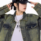 Loose Silhouette Denim Jacket ICM0091